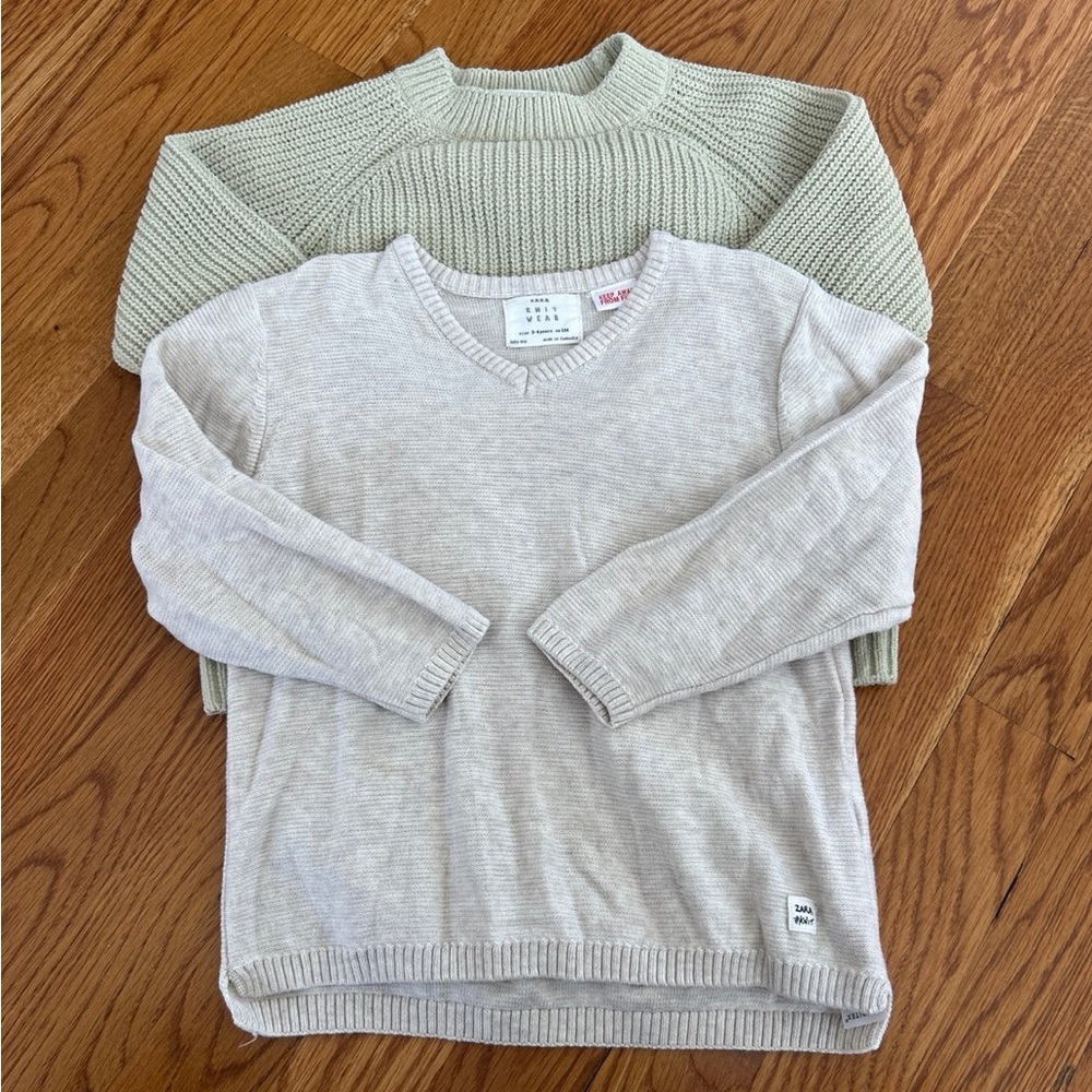 Zara kids sweaters